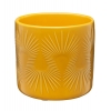 Osłonka ceramiczna OLIMPIA 12cm żółta
